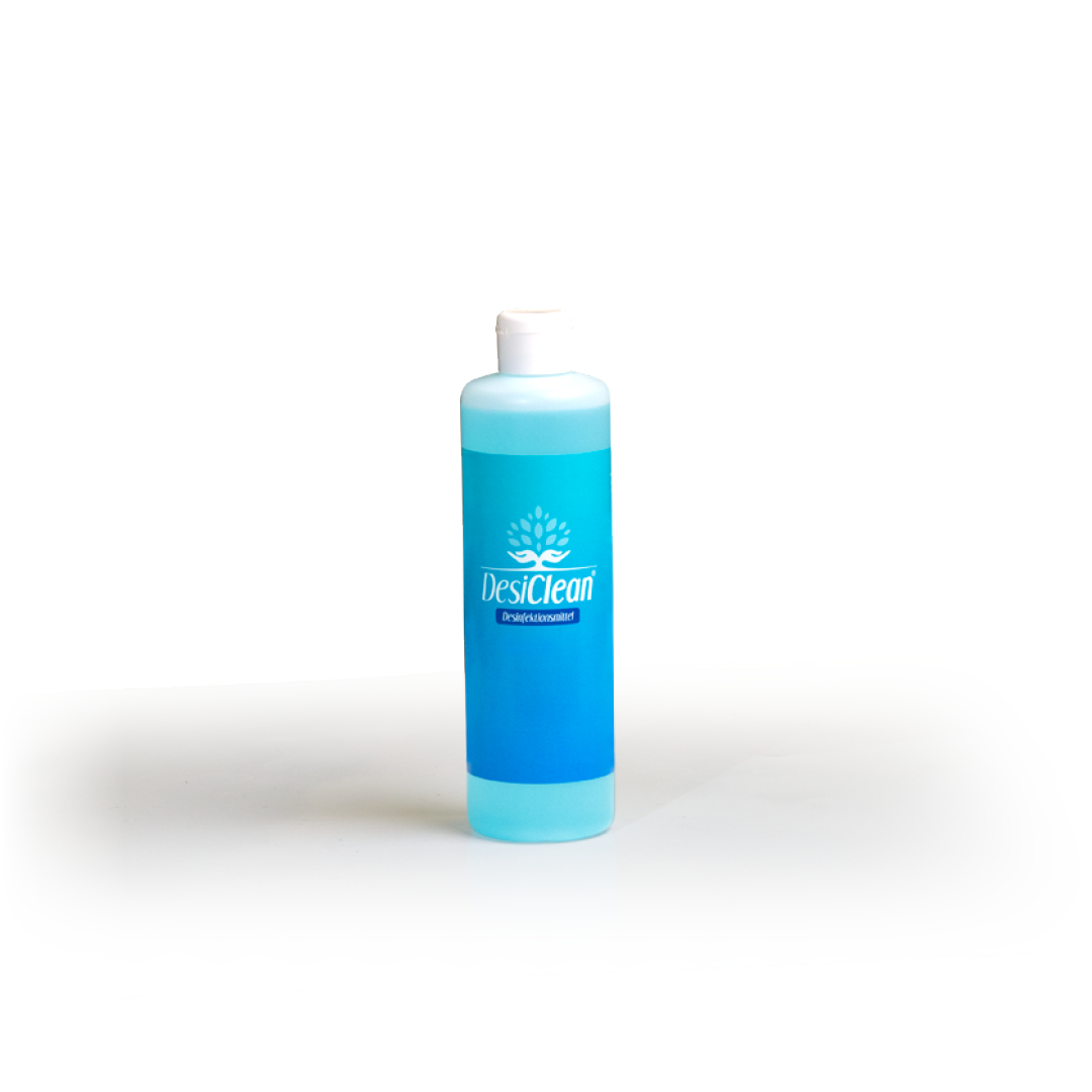 DESICLEAN HÄNDE- & FLÄCHENDESINFEKTION PET WITH DOSING CAP - 0,50 LT : DESICLEAN HÄNDE- & FLÄCHENDESINFEKTION PET WITH DOSING CAP