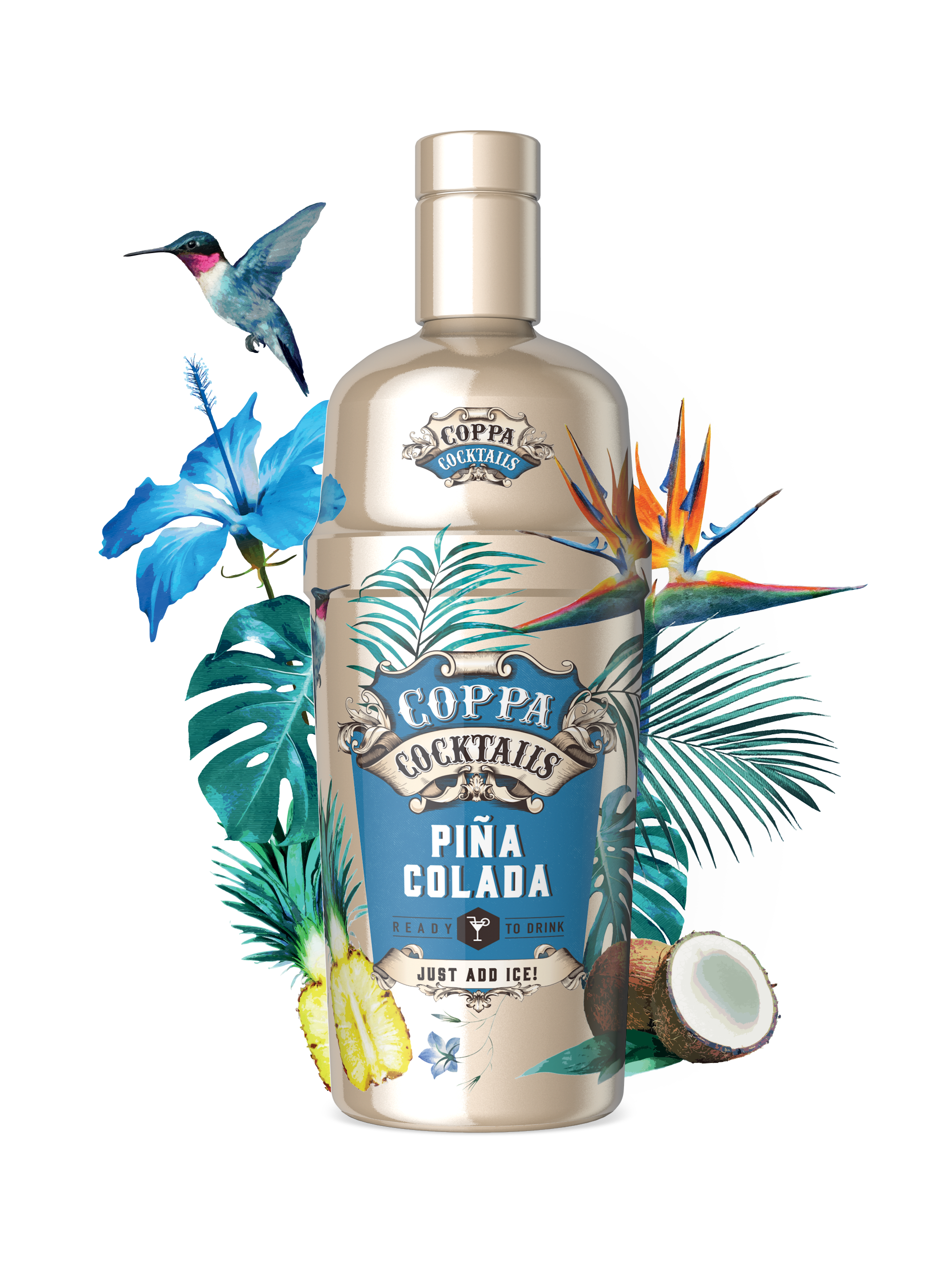 Coppa Cocktail - Piña Colada - 0,70 L : Coppa Cocktail – Piña Colada