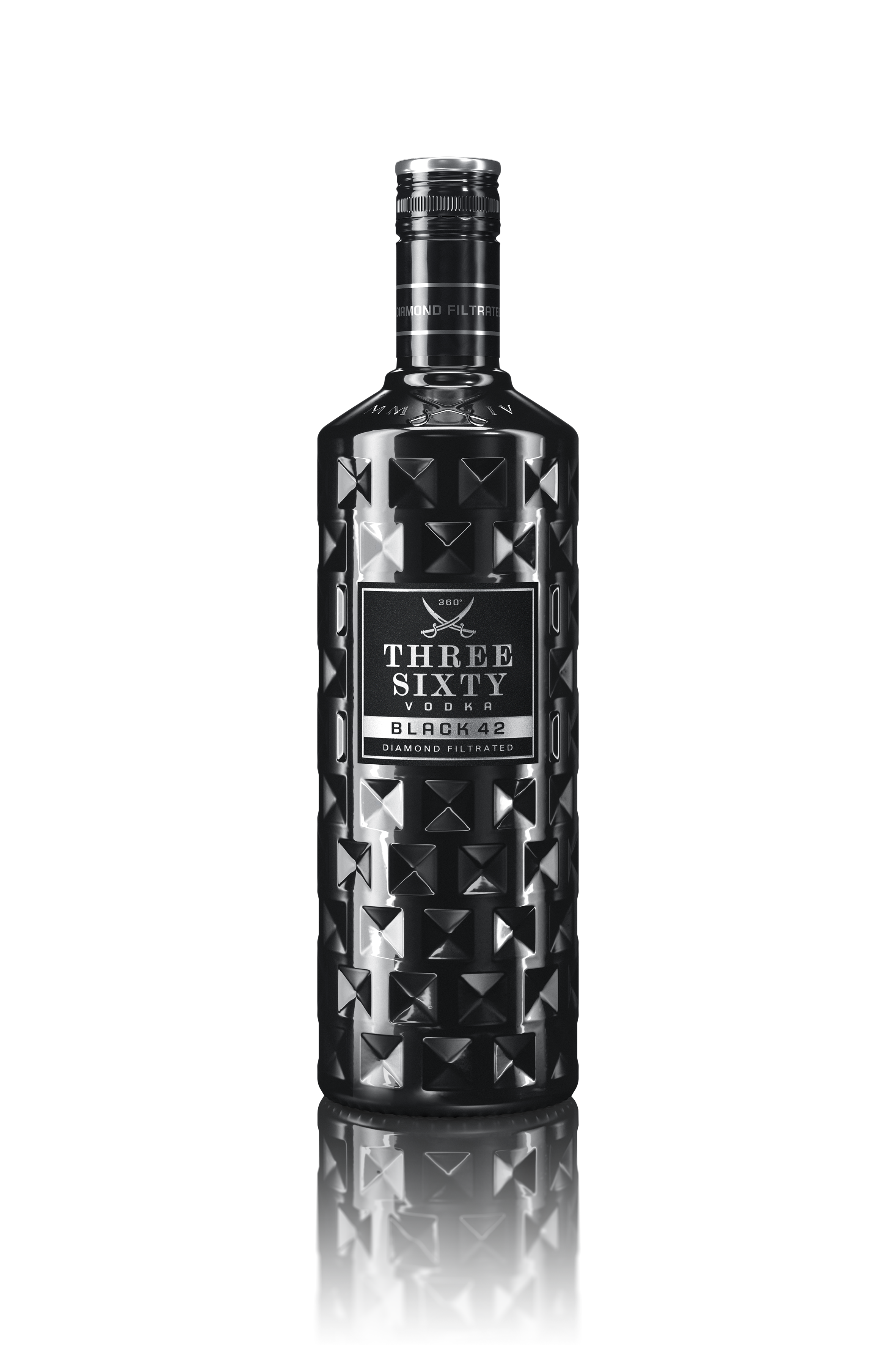 Three Sixty Vodka - Black 42 - 0,70 L : Three Sixty Vodka – Black 42